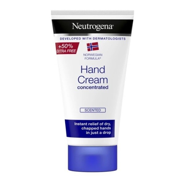 Neutrogena Scented Concentrated Ενυδατική Κρέμα για Σκασμένα Χέρια 75ml