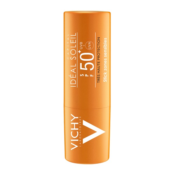 Vichy Ideal Soleil spf50 stick zones sensibles 9g