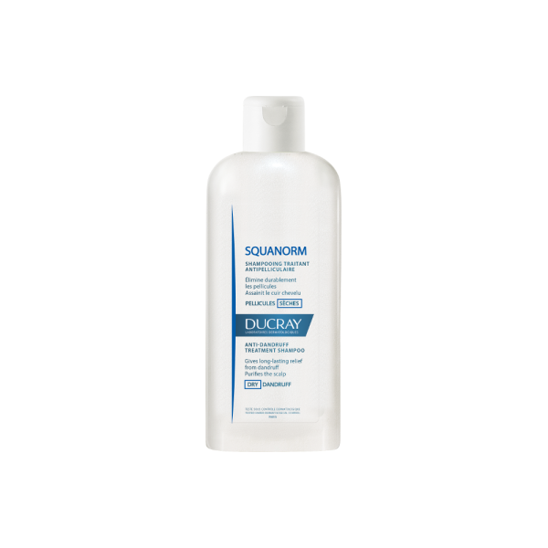 DUCRAY Squanorm Dry Dandruff Shampoo – Σαμπουάν Αγωγής για Ξηρή Πιτυρίδα, 200ml