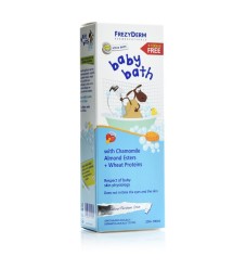 Frezyderm Baby Bath, Βρεφικό Αφρόλουτρο, Χωρίς Χρωστικές & Parabens 200ml + 100ml ΔΩΡΟ