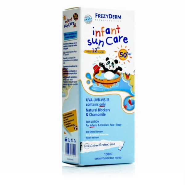 Frezyderm Infant Sun Care SPF 50+ Βρεφική και παιδική ηλιοπροστασία, 100ml