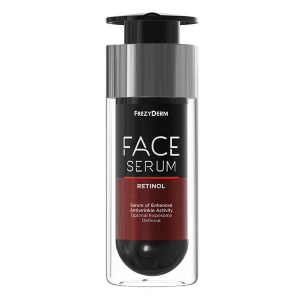Frezyderm Ενυδατικό & Αντιγηραντικό Serum Προσώπου με Ρετινόλη & Πεπτίδια για Αποτοξίνωση & Λάμψη 30ml