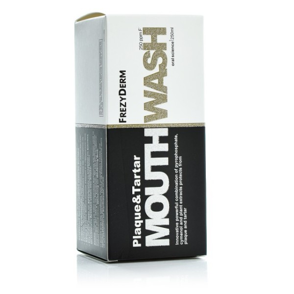 Frezyderm Mouthwash Plaque & Tartar Φθοριούχο Στοματικό Διάλυμα Κατά της Πλάκας & Πέτρας 250ml