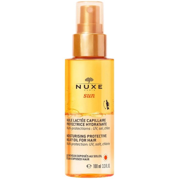 Nuxe Moisturising Protective Milky Oil For Hair Ενυδατικό Αντηλιακό Σπρέι Μαλλιών, 100ml
