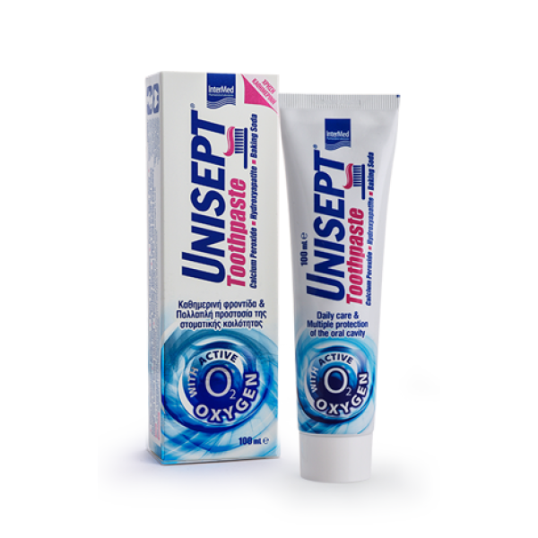  Intermed Unisept Toothpaste Οδοντόκρεμα για τη Διάρκεια της Εγκυμοσύνης 100ml