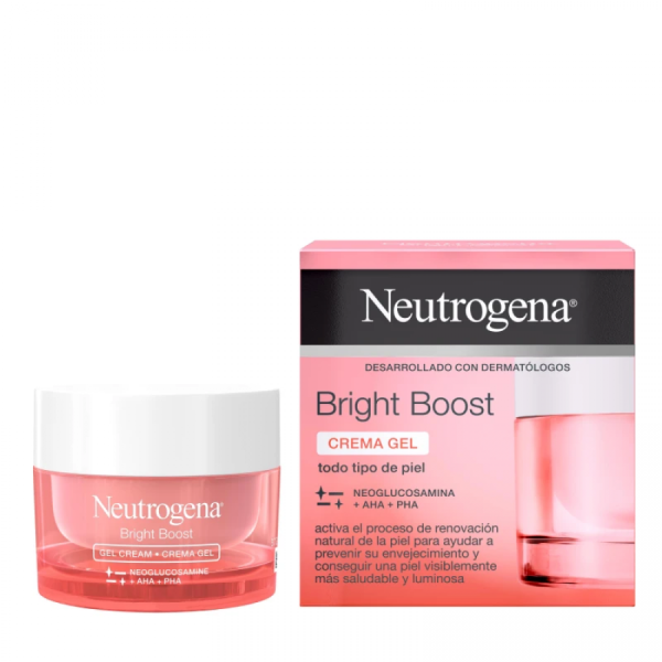 Neutrogena Bright Boost Night Cream, Κρέμα Προσώπου Νυκτός Αντιγήρανσης και Λάμψης για Όλους τους Τόνους Επιδερμίδας 50ml