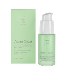Lavish Care Acne Clear Sebum Control Moisturising Face Cream Ενυδατική Κρέμα για την Μείωση Εμφάνισης Σμήγματος 30ml