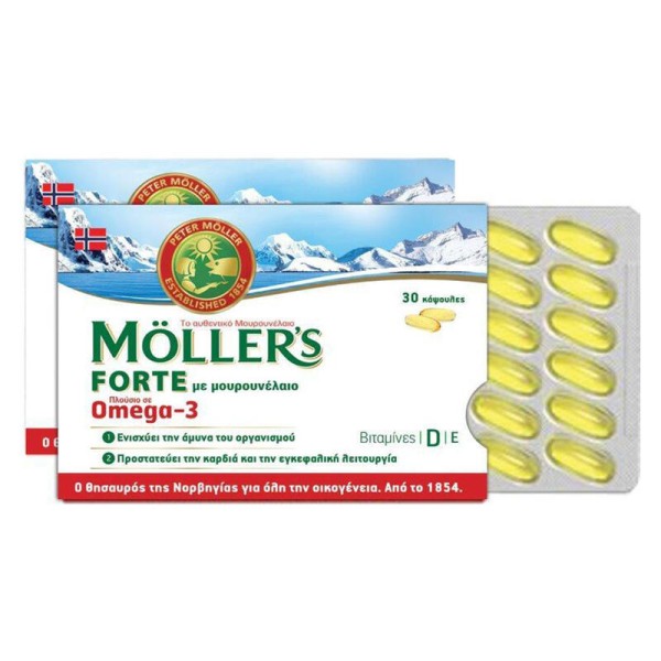 Mollers Forte Blister 30 Caps