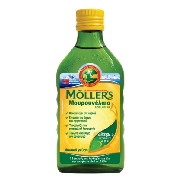 Mollers Μουρουνέλαιο Natural 250 ml