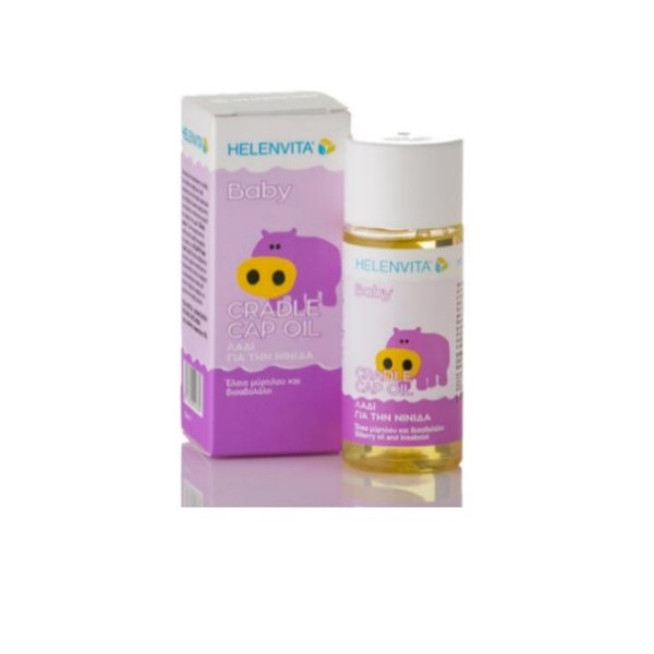 Helenvita Baby Cradle Cap Oil, Βρεφικό Λάδι για τη Νινίδα 50ml