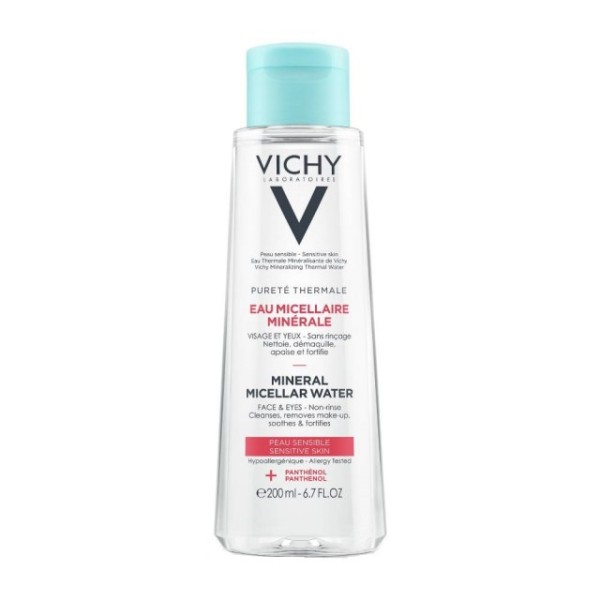 Vichy Purete Thermale Mineral Micellar Water Face & Eyes Sensitive Skin 200ml