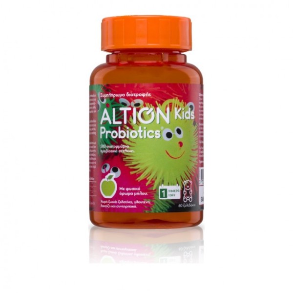 Altion Kids Probiotics Προβιοτικά για Παιδιά, 60 ζελεδάκια