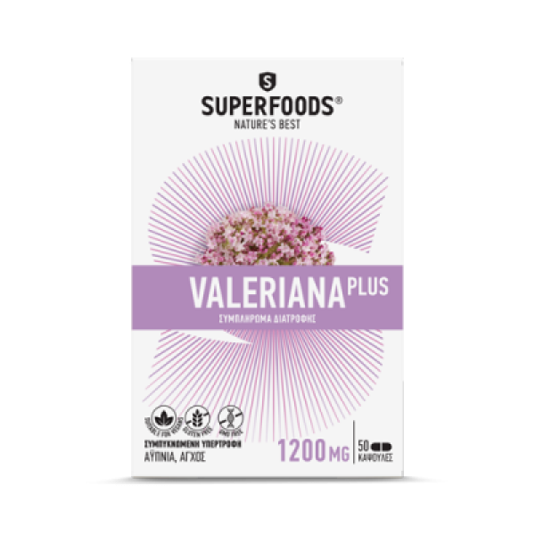 Superfoods Valeriana Plus 50 caps