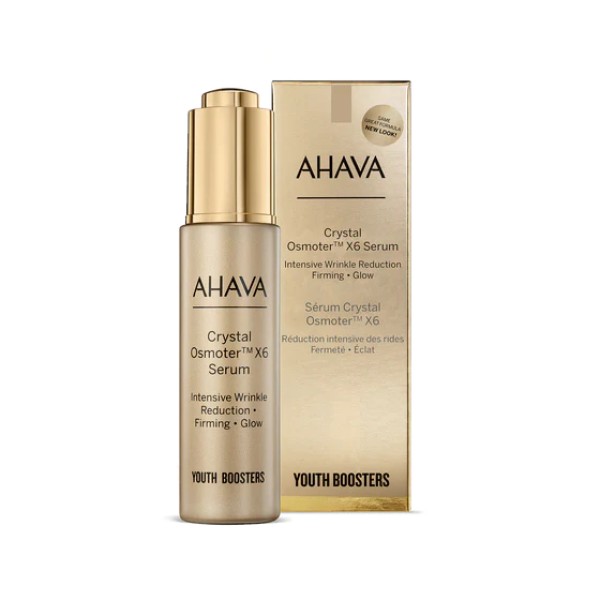Ahava Dead Sea Crystal Osmoter X6 Facial Ενυδατικό & Αντιγηραντικό Serum Προσώπου για Σύσφιξη & Αναζωογόνηση 30ml