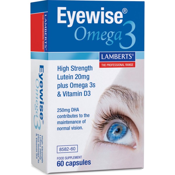 Lamberts Eyewise Omega 3 Ειδικό Συμπλήρωμα Διατροφής 60 κάψουλες
