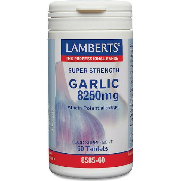 Lamberts Garlic 8250mg 60 ταμπλέτες