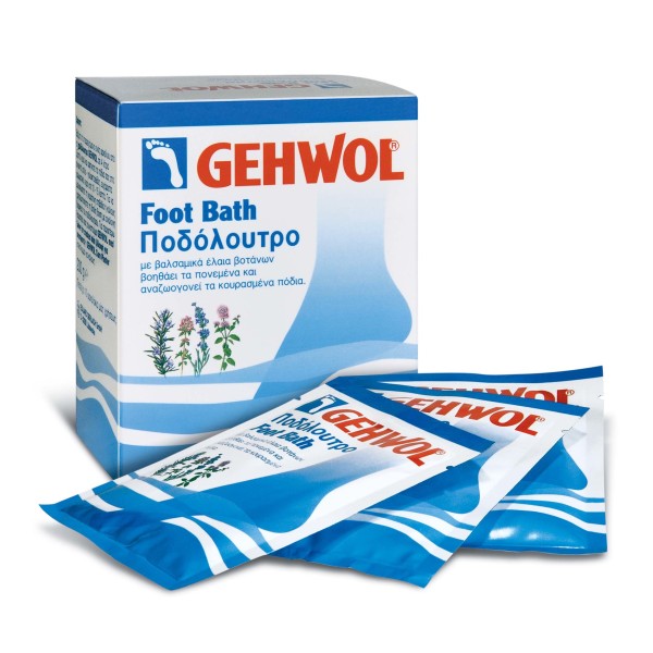 Gehwol Foot Bath Περιποιητικό Ποδόλουτρο με Αιθέρια Έλαια, 10x20g