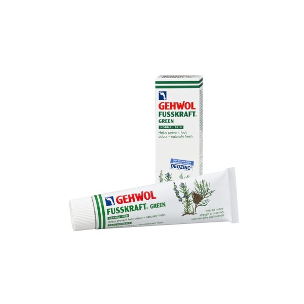 Gehwol Fusskraft Green, Αντιιδρωτική & Αναζωογονητική Κρέμα Ποδιών 75ml